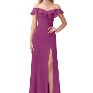 NWT Azazie Sophie Dress in Orchid